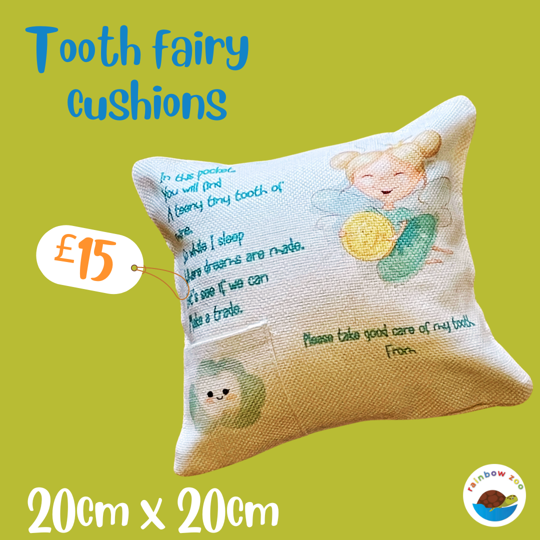 Tooth fairy cushions