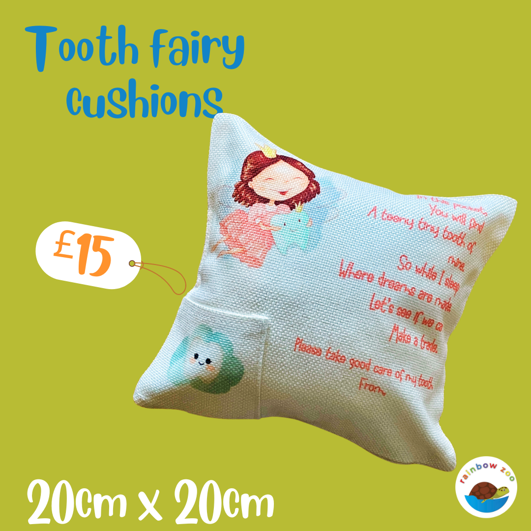 Tooth fairy cushions