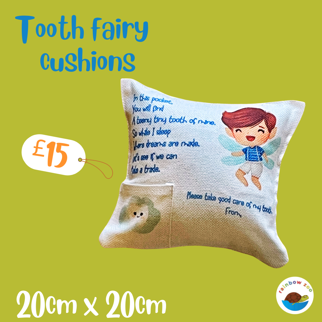 Tooth fairy cushions
