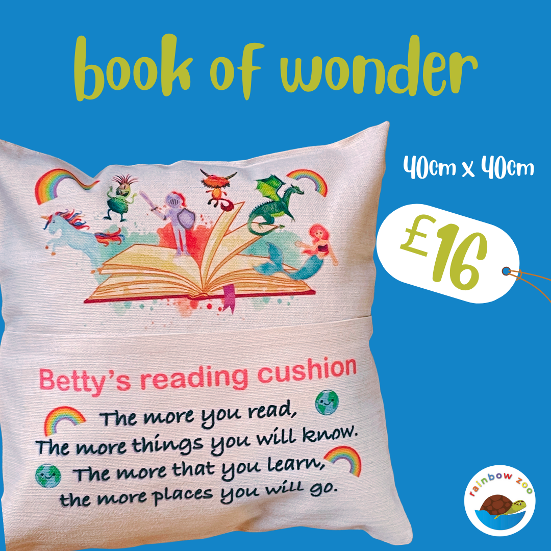 Book of Wonder Reading Cushion