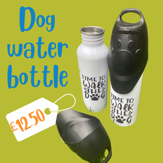 Customisable Dog Water Bottles