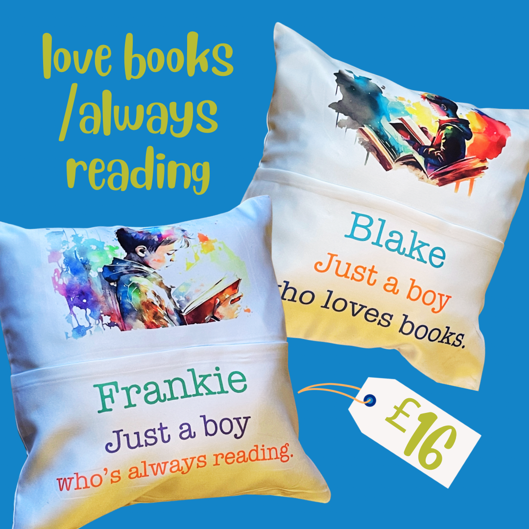Always Reading/Loves Books Reading Cushion