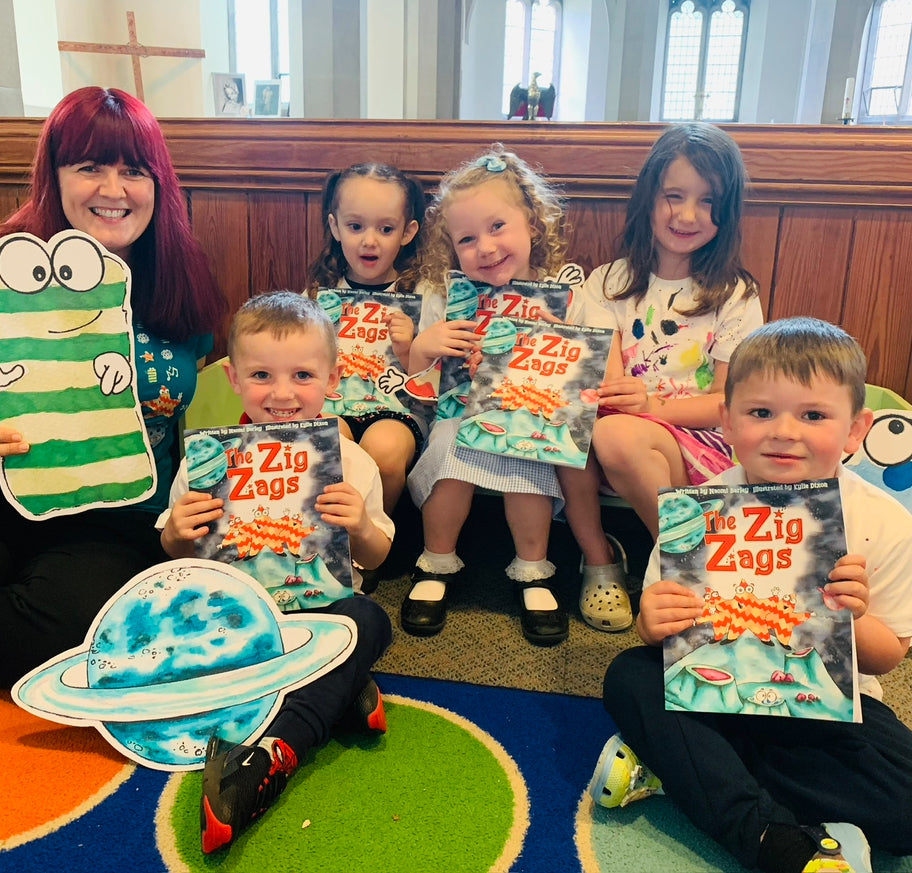 'The Zig Zags' children's rhyming picture book - SIGNED!