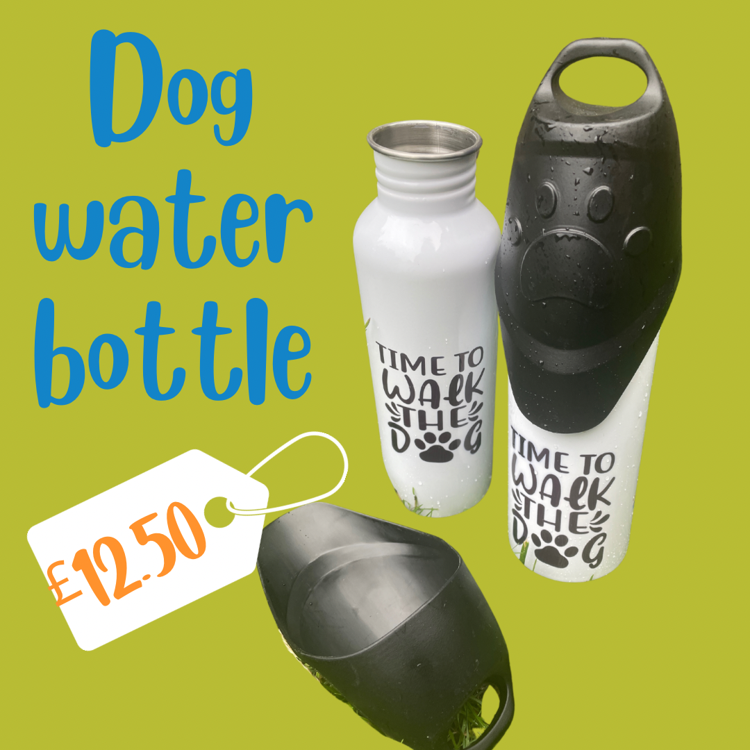 Customisable Dog Water Bottles