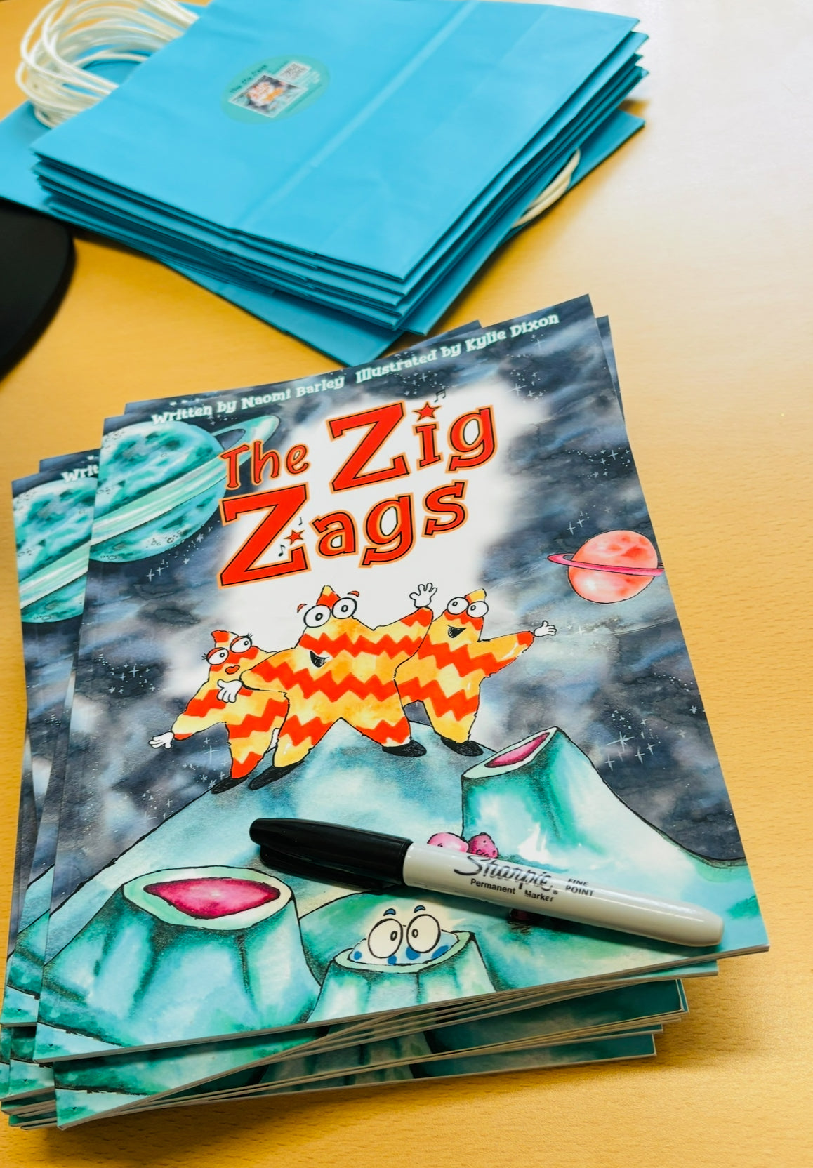 'The Zig Zags' children's rhyming picture book - SIGNED!
