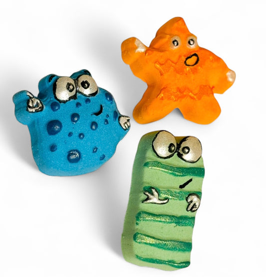 'The Zig Zags' character bath bombs