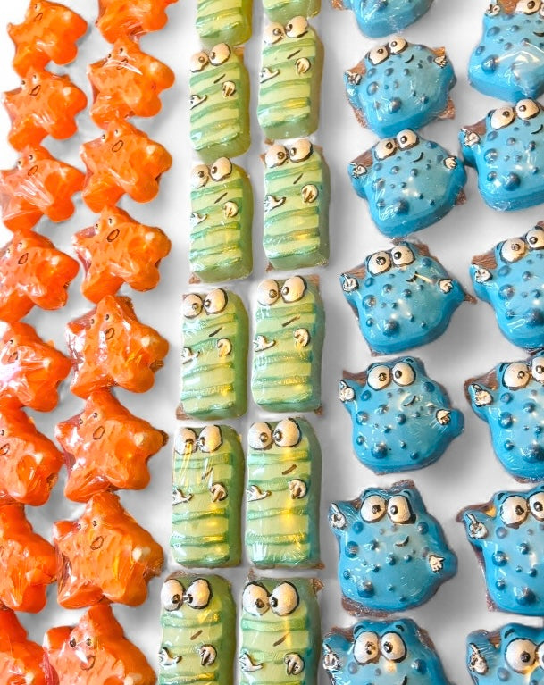 'The Zig Zags' character bath bombs