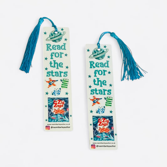 'The Zig Zags' bookmark